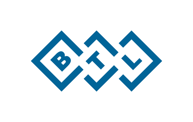 The logo for BTL Industries, the company behind the Emsculpt Neo and Emsella devices